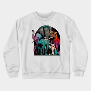 Animal leader Crewneck Sweatshirt